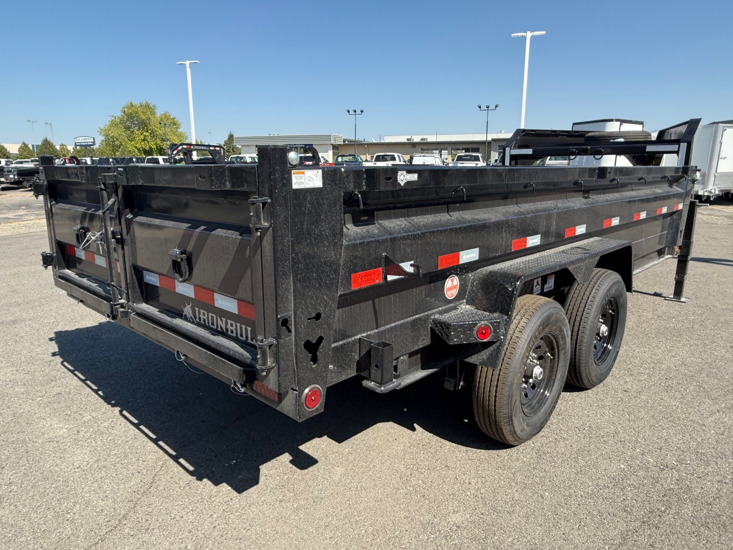 New 2026 Iron Bull 83X16 GOOSE Dump Trailer for sale in Billings, MT