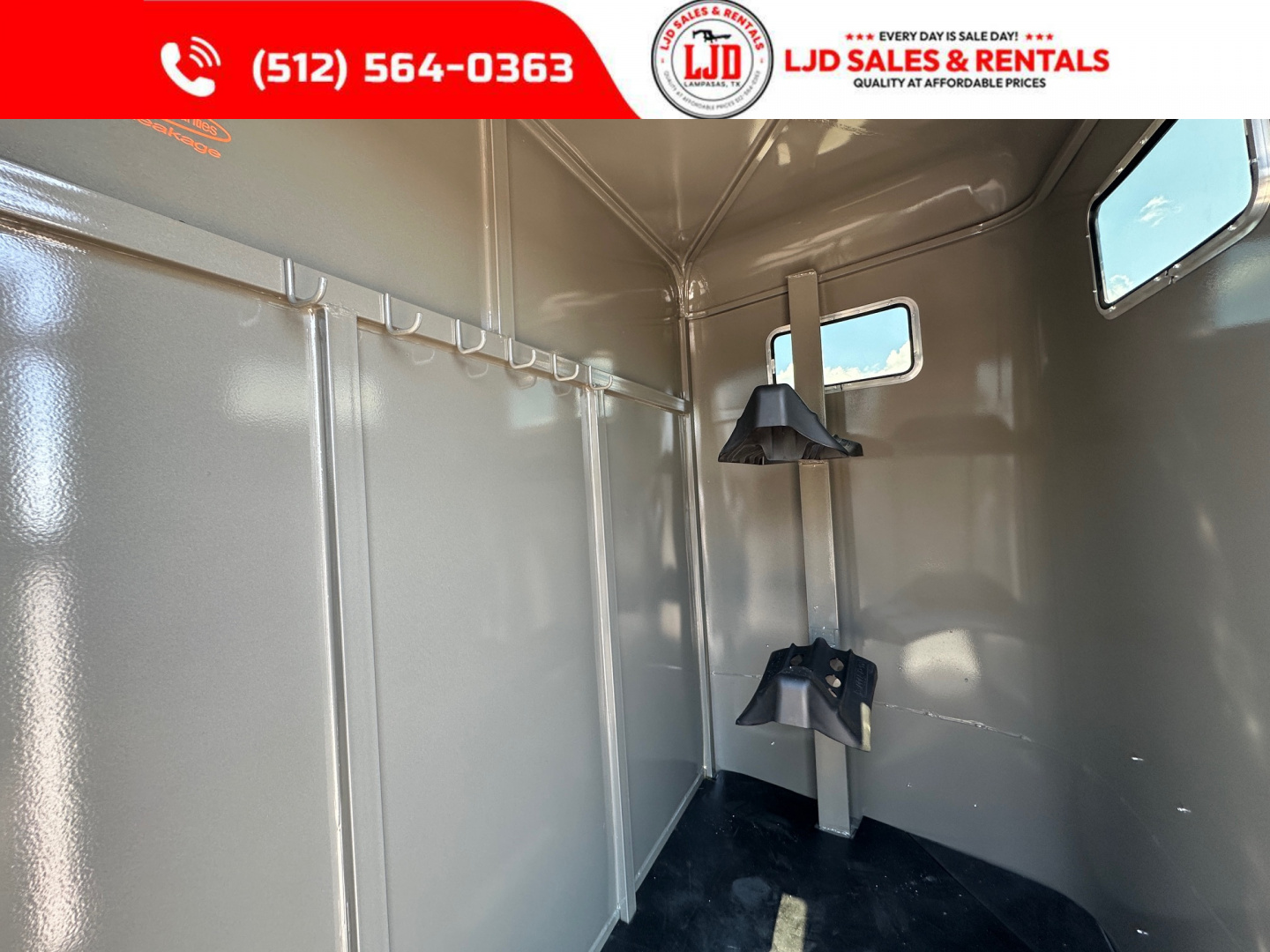 New 2026 Calico - 6'X13'X7' - 2 Horse Slant Trailer - Ranch King Pkg.