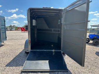 New 2026 Calico - 6'X13'X7' - 2 Horse Slant - Ranch King Pkg.