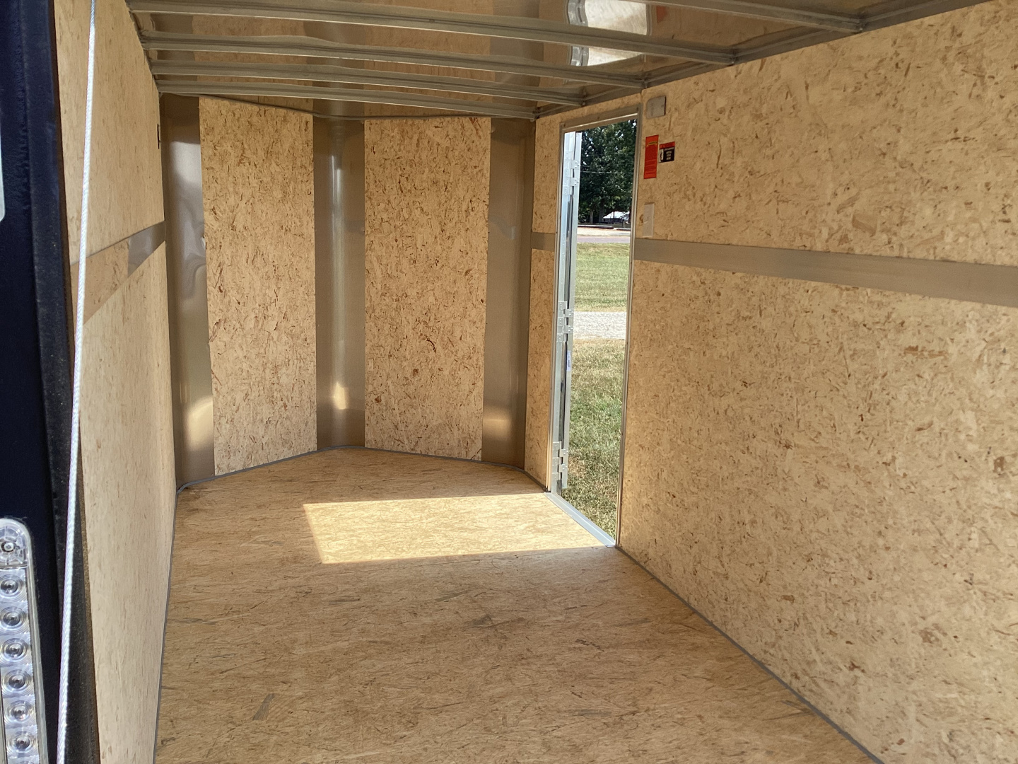 New 2025 H&H Trailers 6x12 Flat Top V Nose Cargo / Enclosed Trailer