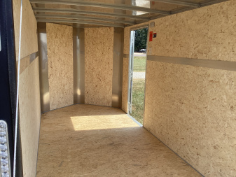 New 2025 H&H Trailers 6x12 Flat Top V Nose Cargo / Enclosed Trailer