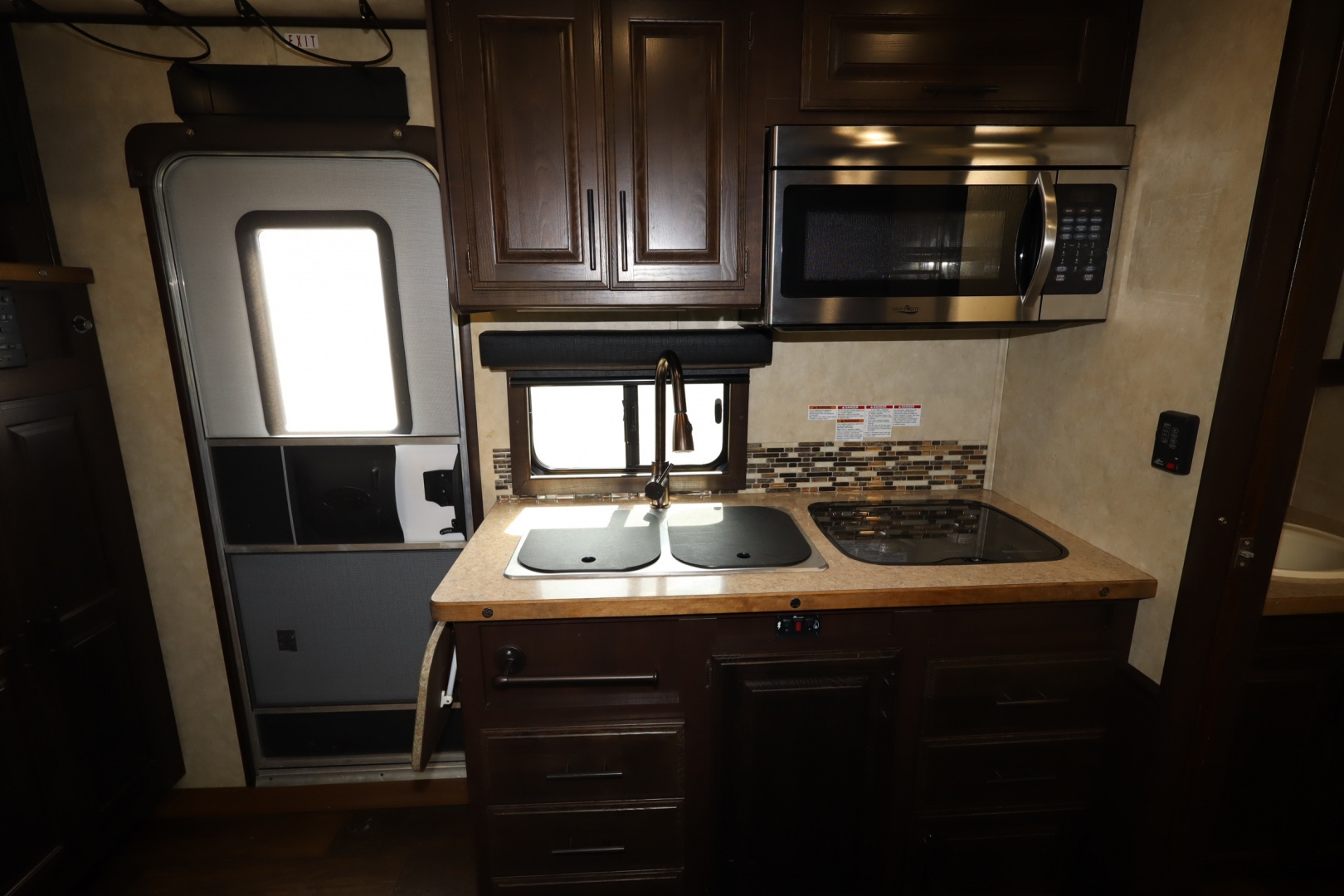 Used 2017 Bison Trailers 3 Horse LQ W/Slide-out Horse Trailer