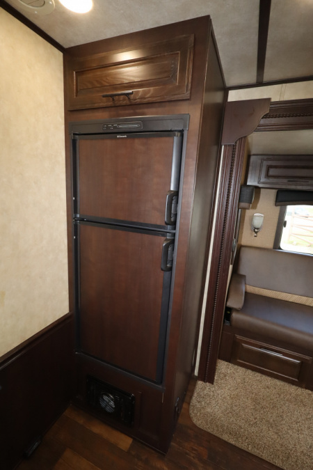 Used 2017 Bison Trailers 3 Horse LQ W/Slide-out Horse Trailer