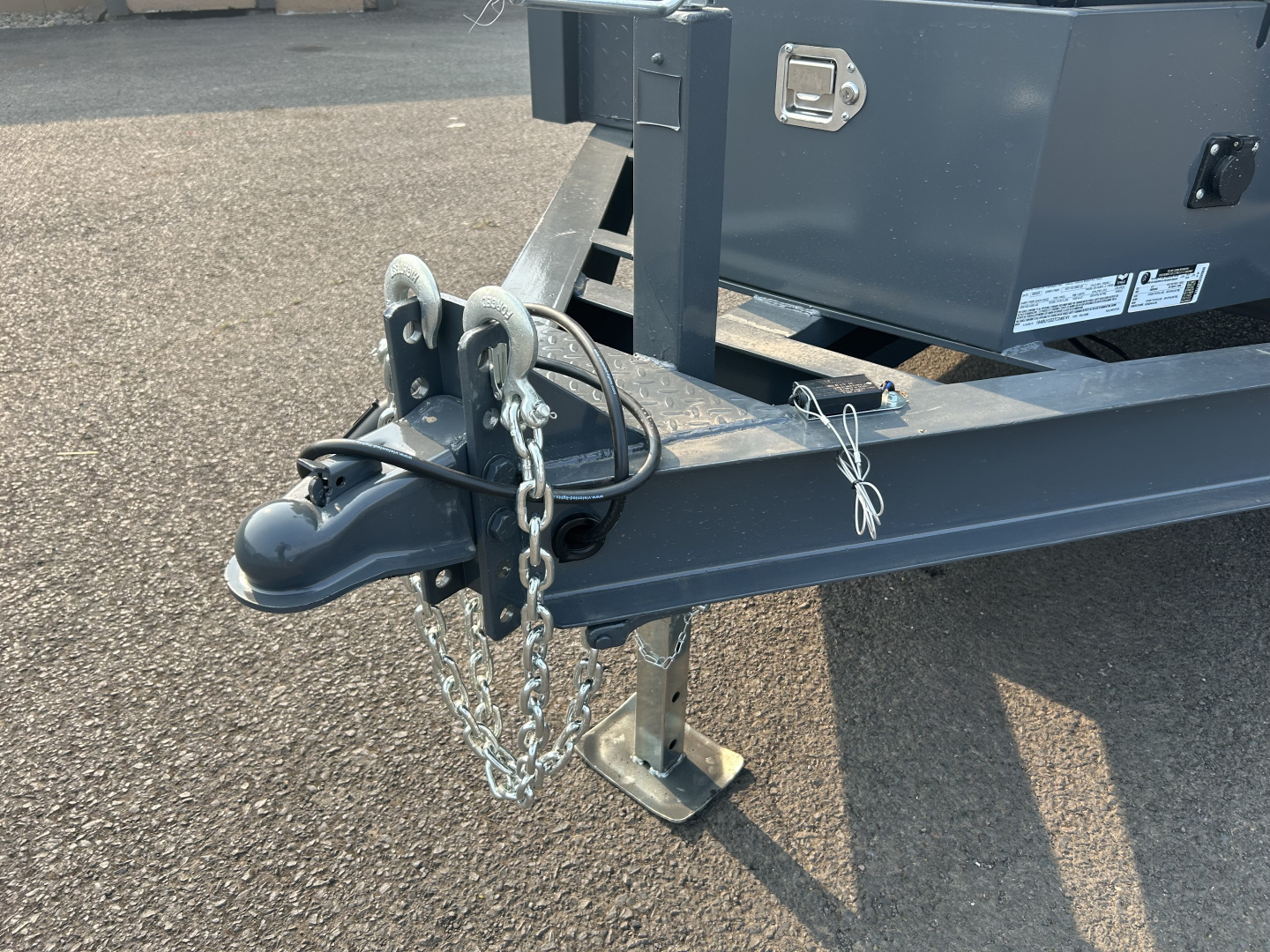 New 2026 Eagle Trailers 6x12 Raptor Low Pro Dump 10K GVWR