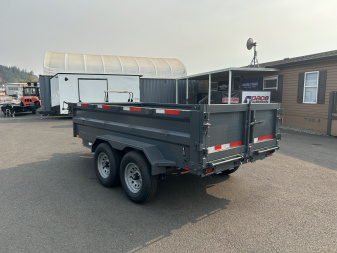 New 2026 Eagle Trailers 6x12 Raptor Low Pro Dump 10K GVWR