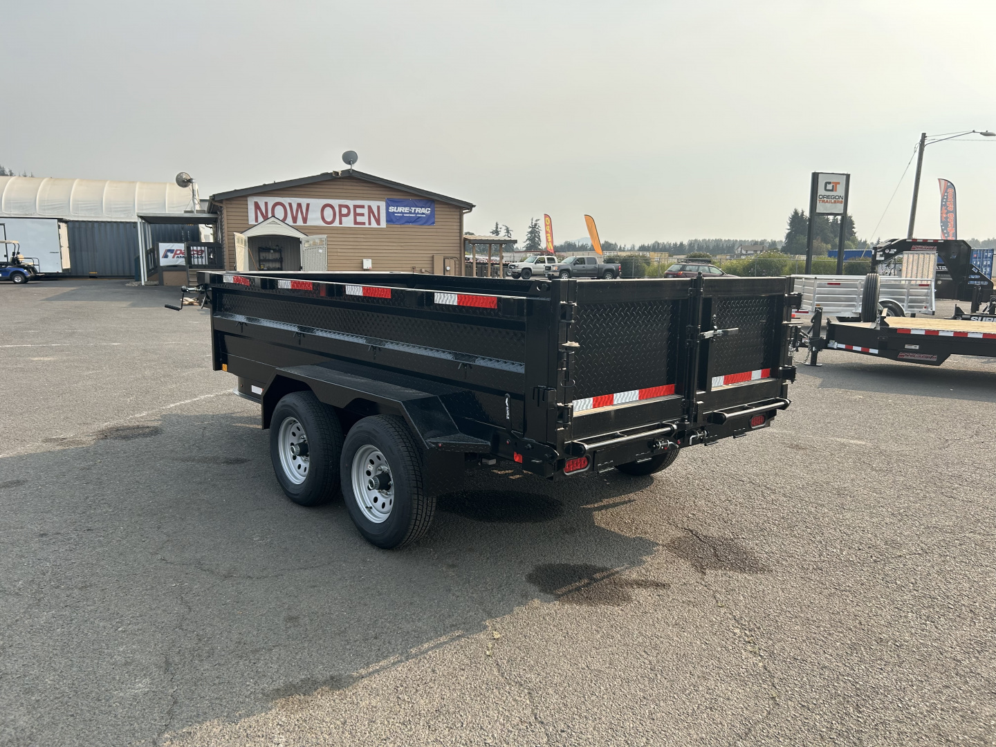 New 2026 Eagle Trailers 6x12 Raptor Low Pro Dump 10K GVWR