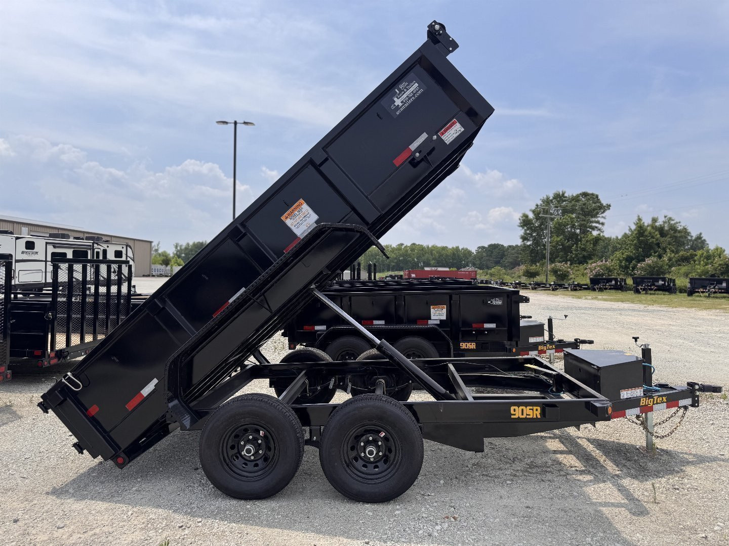 New 2026 Big Tex Trailers 90SR 6x12 Single Ram Dump Trailer