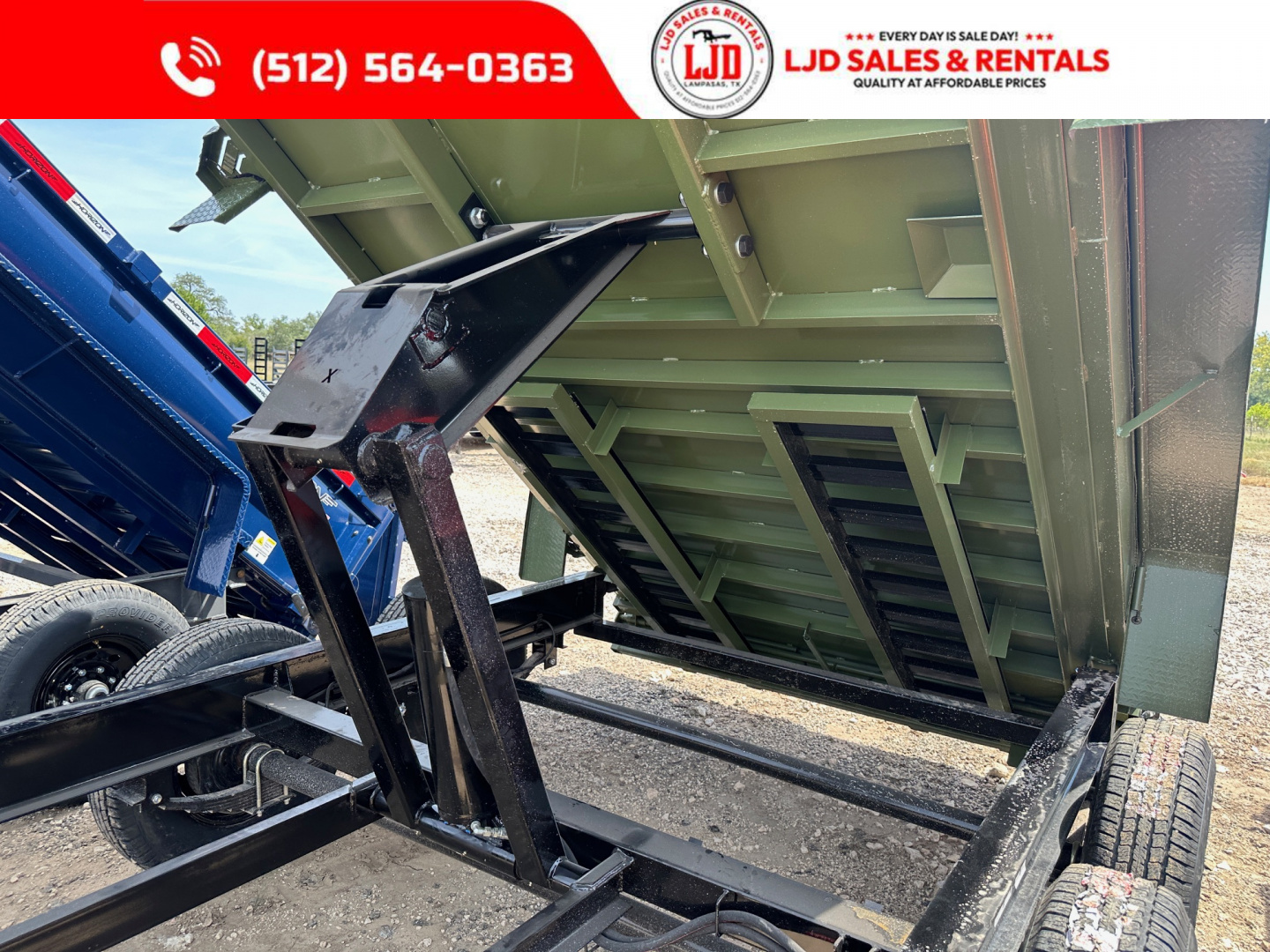 New 2026 Horizon - 7' X 14' X 2' Dump Trailer - 14K GVWR