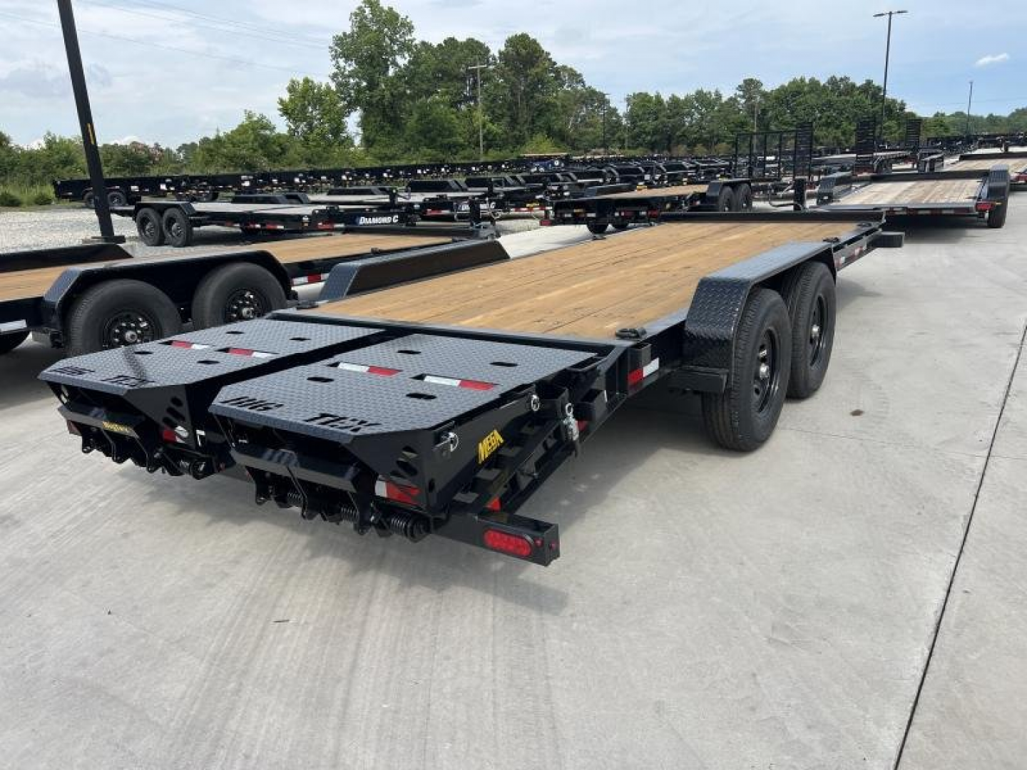 New 2024 Big Tex Trailers 14EH-7x20MR I-Beam Equipment Trailer