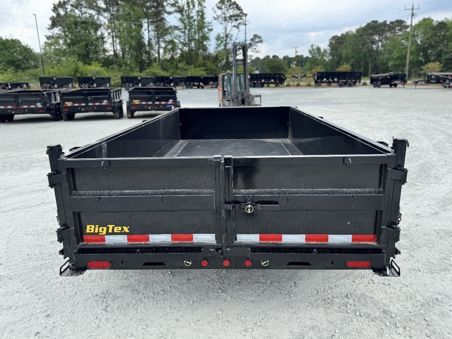 New 2025 Big Tex Trailers 14LP 7x14 Heavy Duty Dump Trailer
