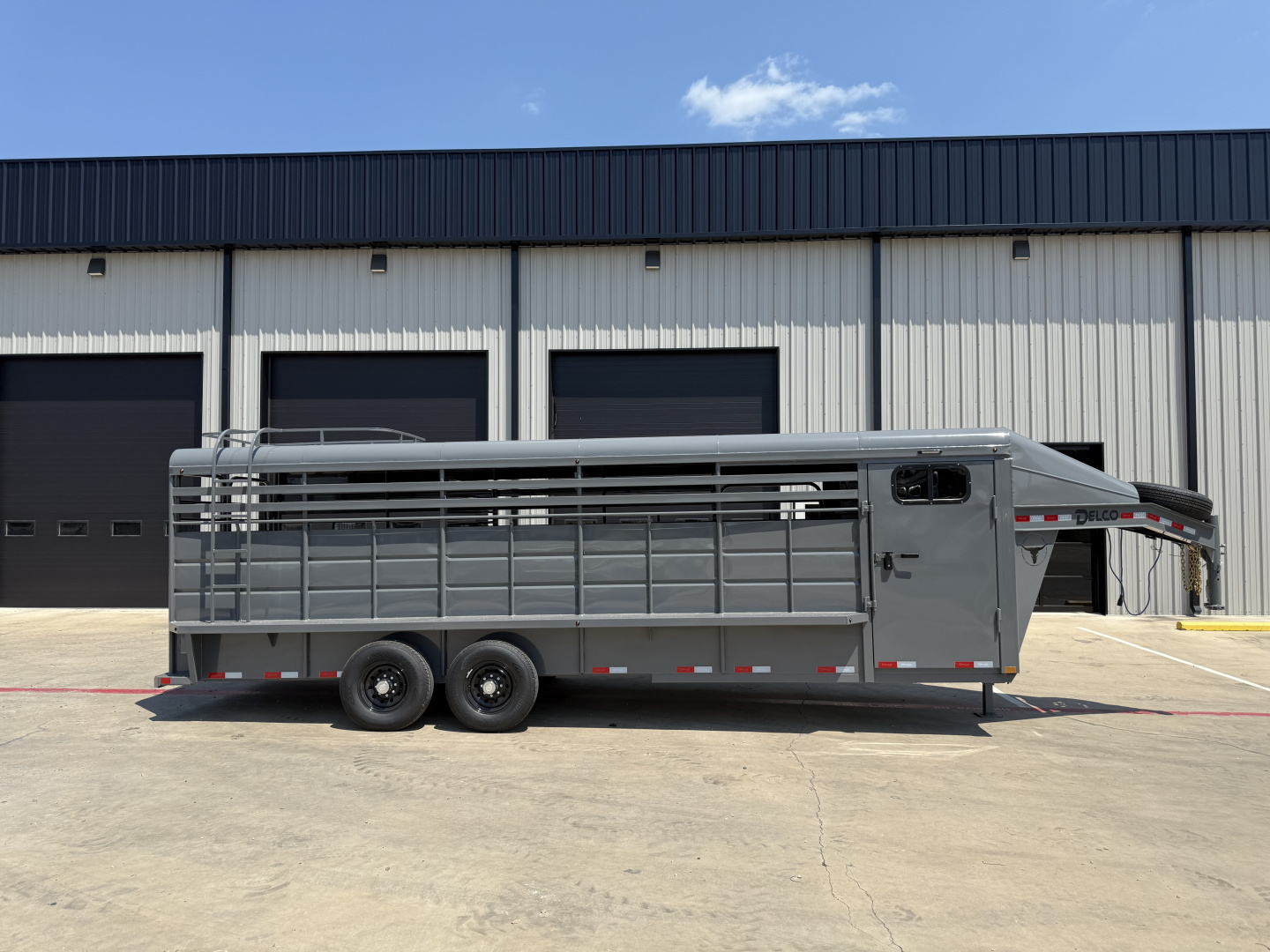 New 2026 Delco Trailers MC24 Stock / Stock Combo Trailer 41372