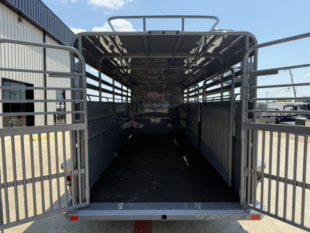 New 2026 Delco Trailers MC24 Stock / Stock Combo Trailer 41372