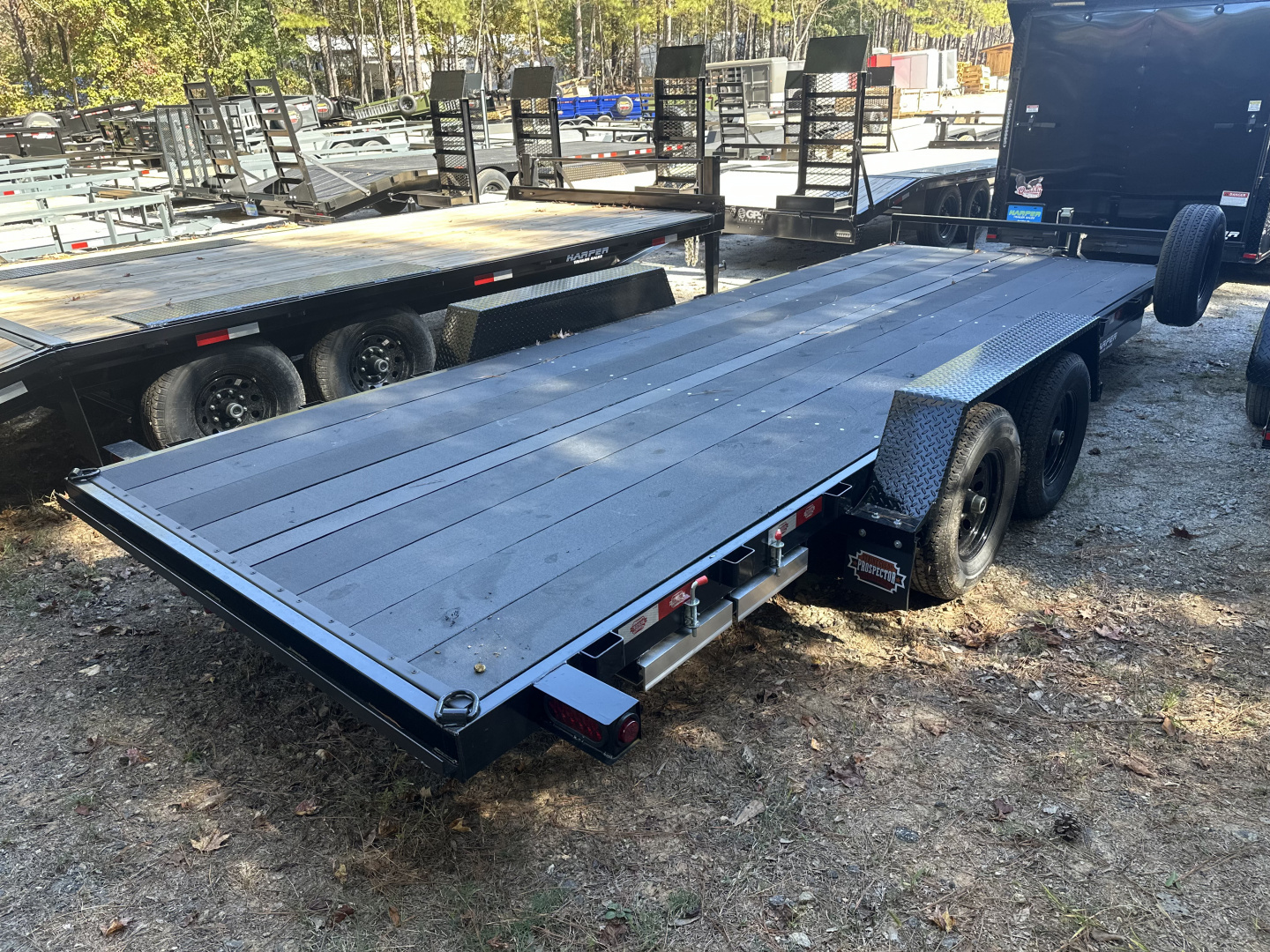 New 2026 COVERED WAGON 7X20 10K STRAIGHT DECK CAR HAULER WITH COBRA LINED FLOOR/ALUMINUM RAMPS