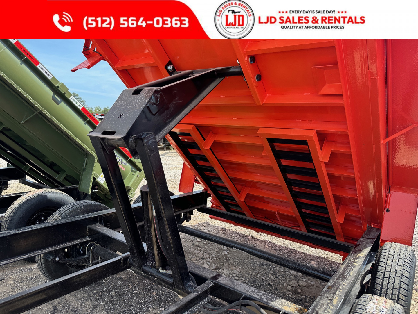 New 2026 Horizon Trailers 7' X 14' X 2' Dump Trailer - 14K GVWR