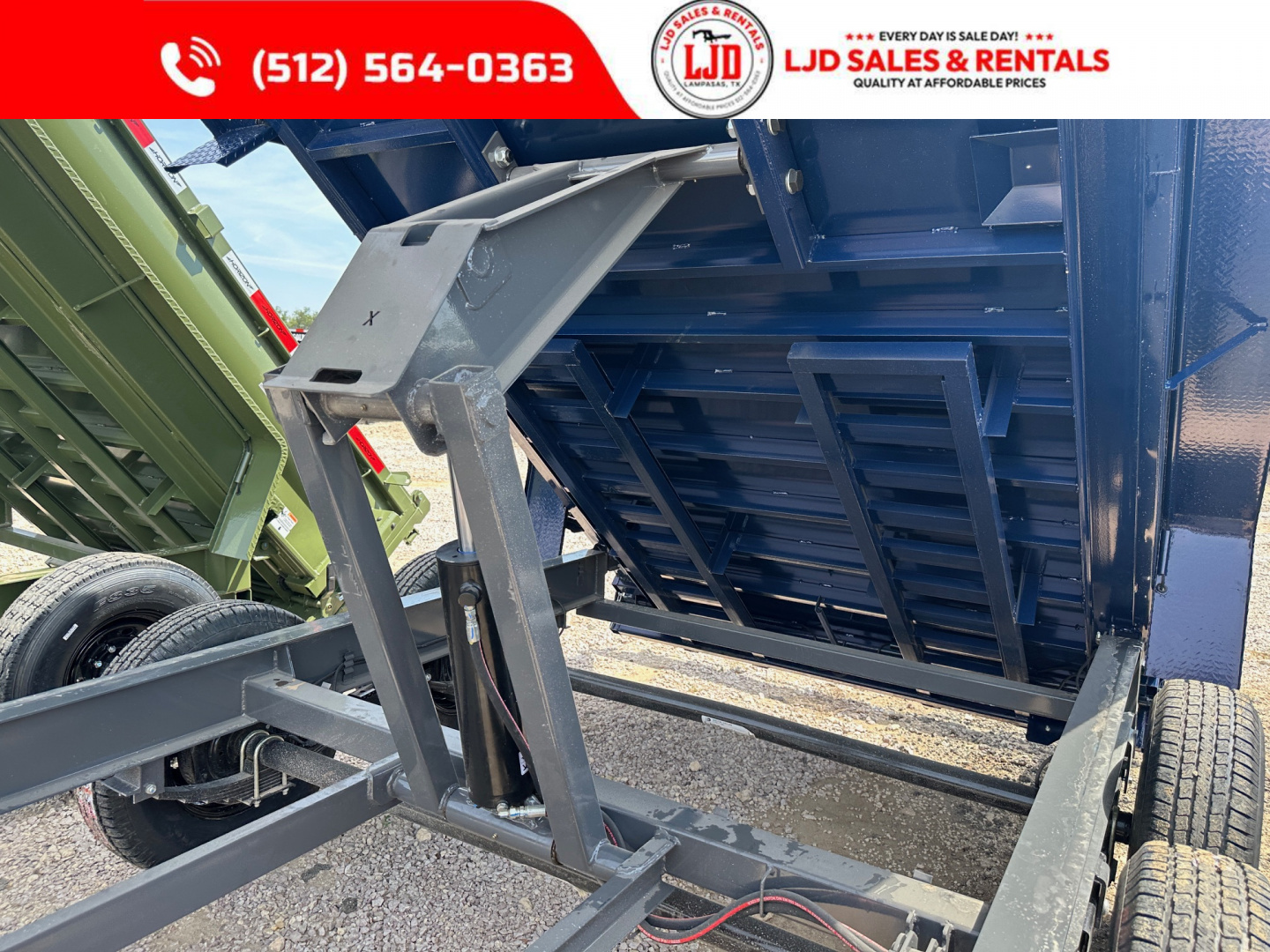 New 2026 Horizon Trailers 7' X 14' X 2' Dump Trailer - 14K GVWR