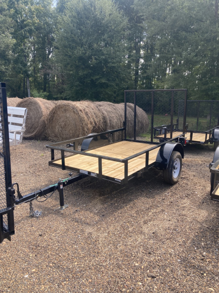 New 2025 Other 5'x8' St wood 14" Tires Utility Trailer