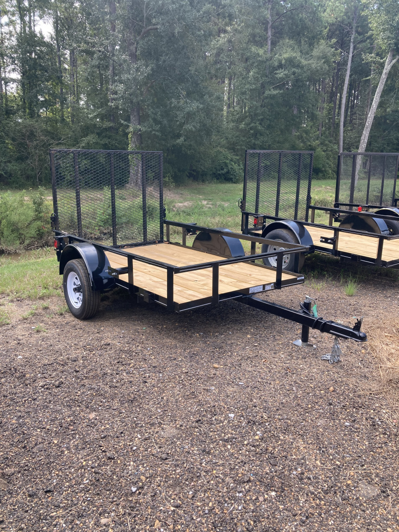 New 2025 Other 5'x8' St Wood 14" Tires Utility Trailer