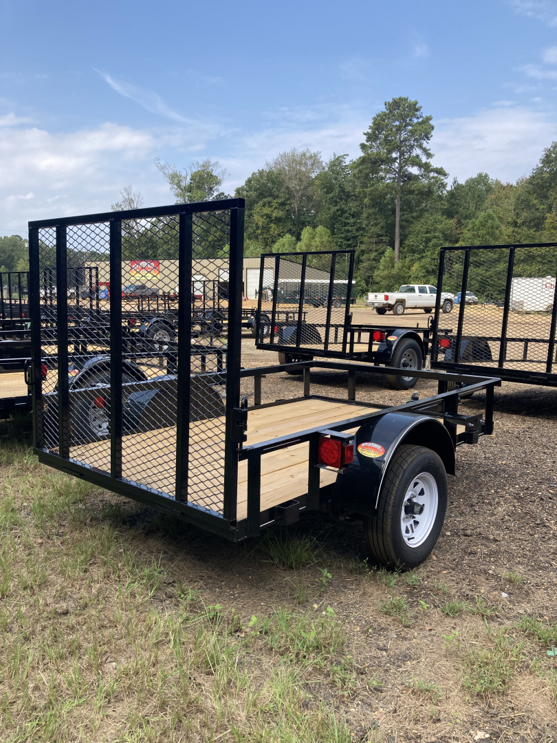 New 2025 Other 5'x8' St Wood 14" Tires Utility Trailer
