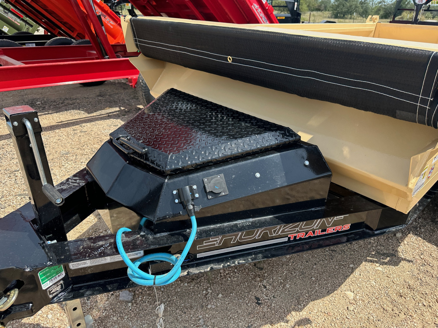 New 2026 Horizon Trailers - Dump Trailer - 5' X 10' X 18" Dump Trailer