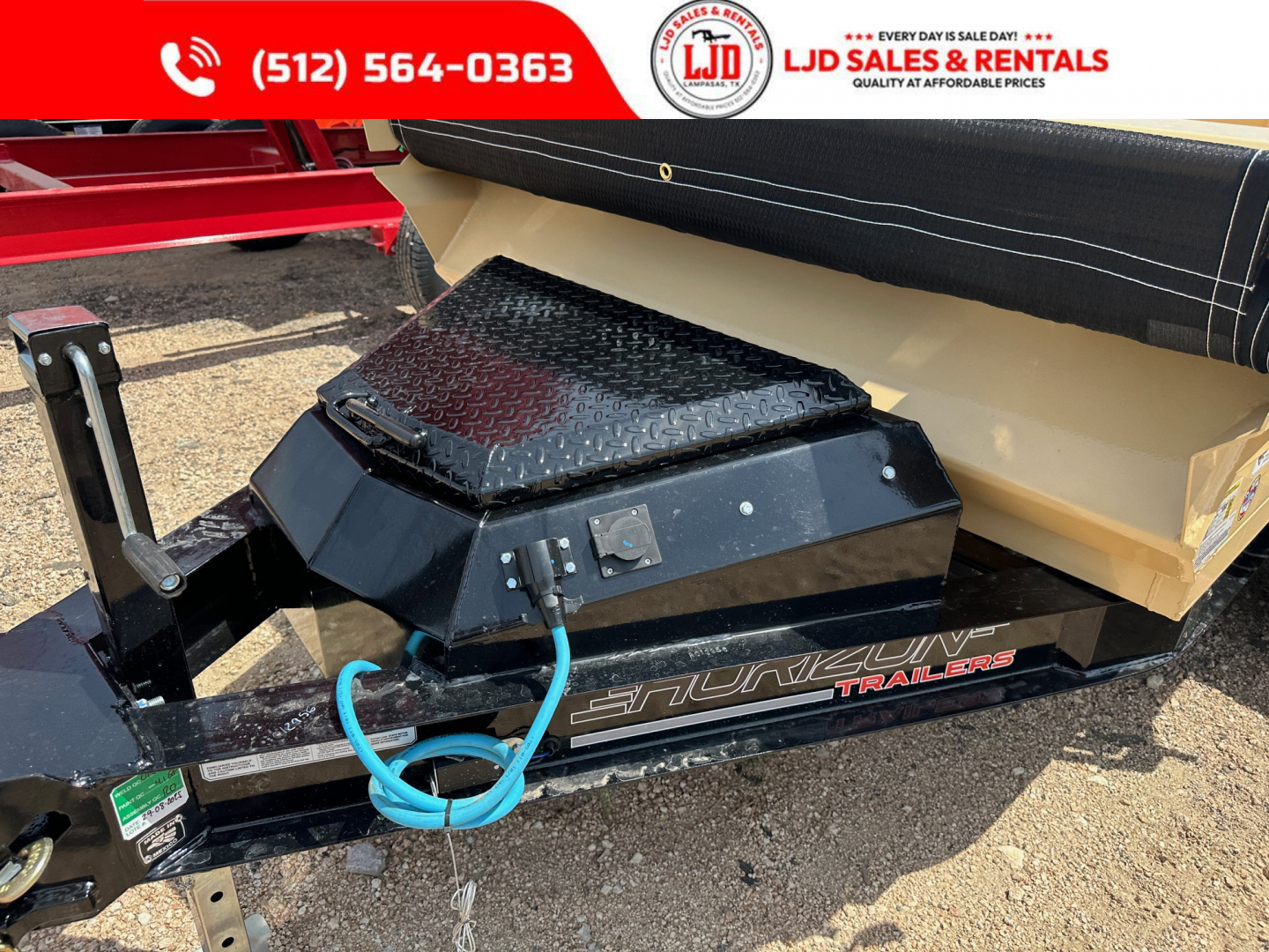 New 2026 Horizon Trailers - Dump Trailer - 5' X 10' X 18" Dump Trailer