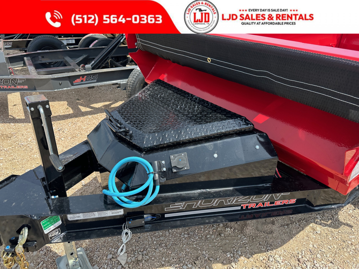 New 2026 Horizon Trailers - Dump Trailer - 5' X 10' X 18" Dump Trailer