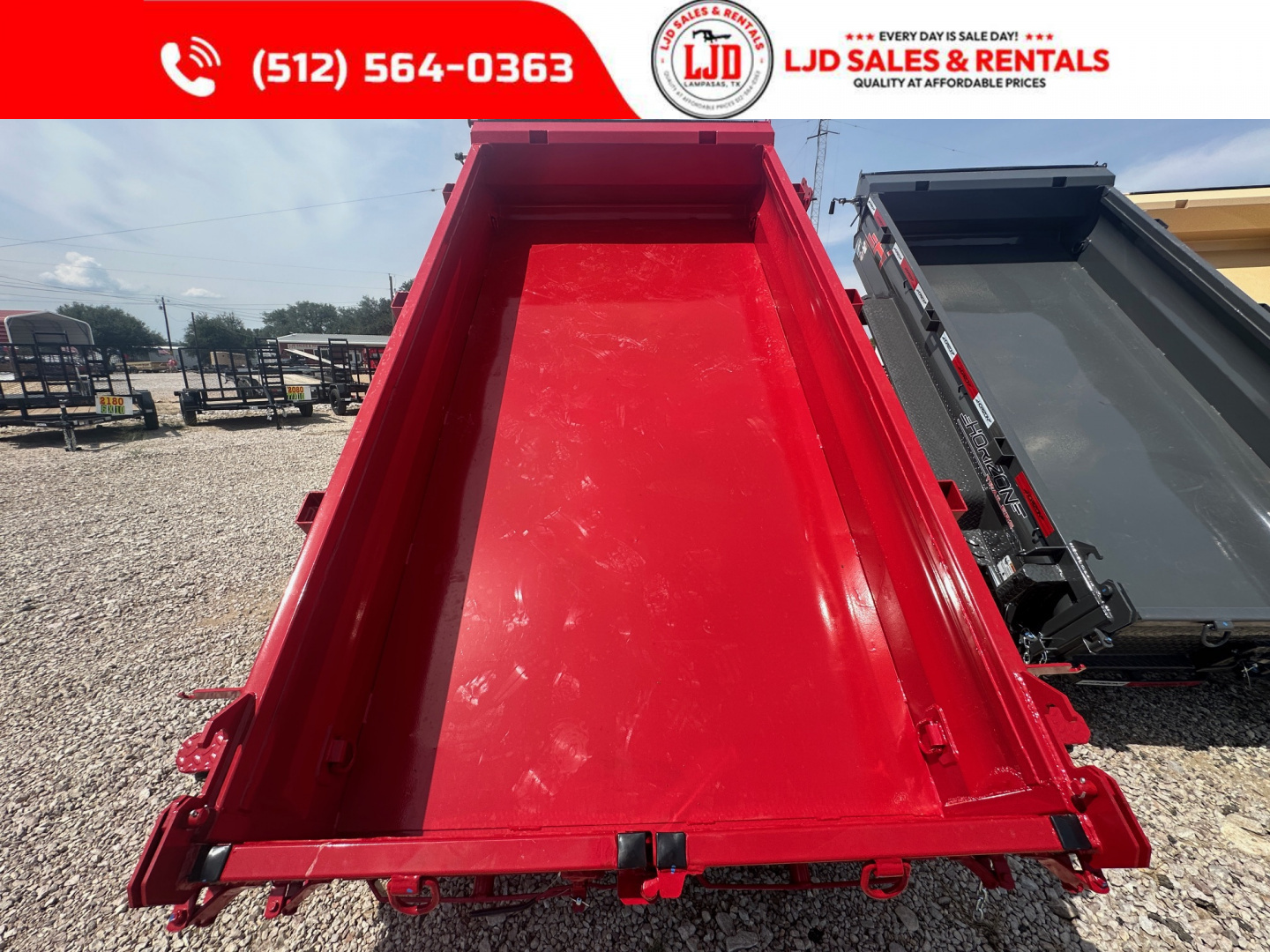 New 2026 Horizon Trailers - Dump Trailer - 5' X 10' X 18" Dump Trailer