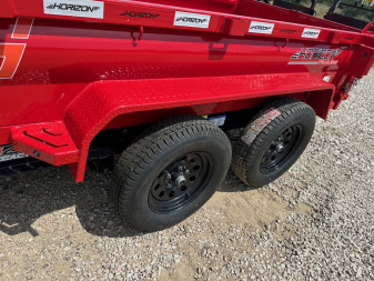 New 2026 Horizon Trailers - Dump Trailer - 5' X 10' X 18" Dump Trailer