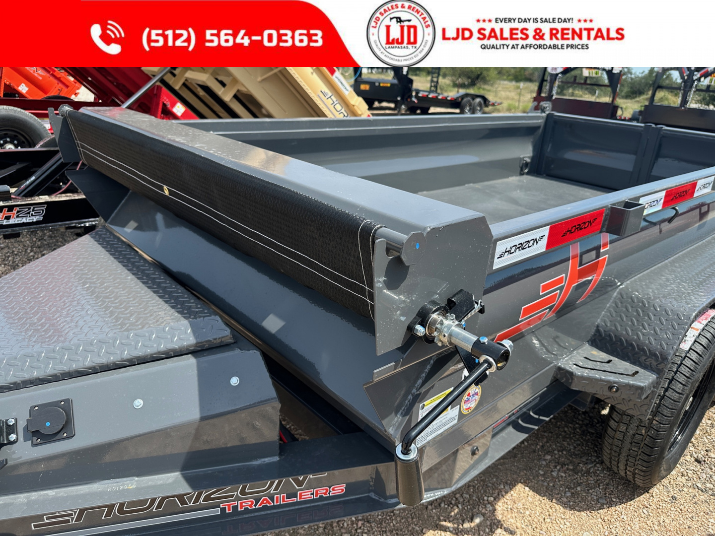 New 2026 Horizon - Dump Trailer 5' X 10' X 18"