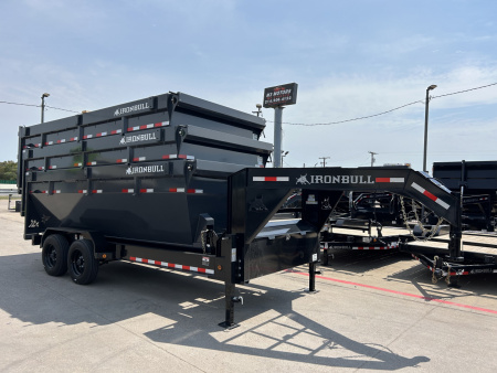 New 2025 Iron Bull DBG14 7x16 Dump Trailer