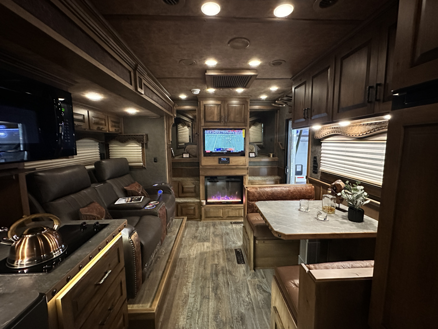 New 2026 4-Star Trailers 3H 18' Trail Boss LQ Horse Trailer