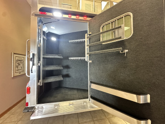 New 2026 4-Star Trailers 3H 18' Trail Boss LQ Horse Trailer