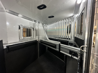 New 2026 4-Star Trailers 3H 18' Trail Boss LQ Horse Trailer