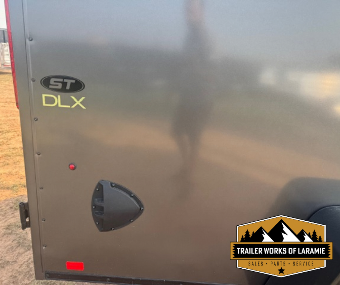 New 2026 Look Trailers 6 x 12 3K ST DLX Single Axle Enclosed Trailers- Charcoal