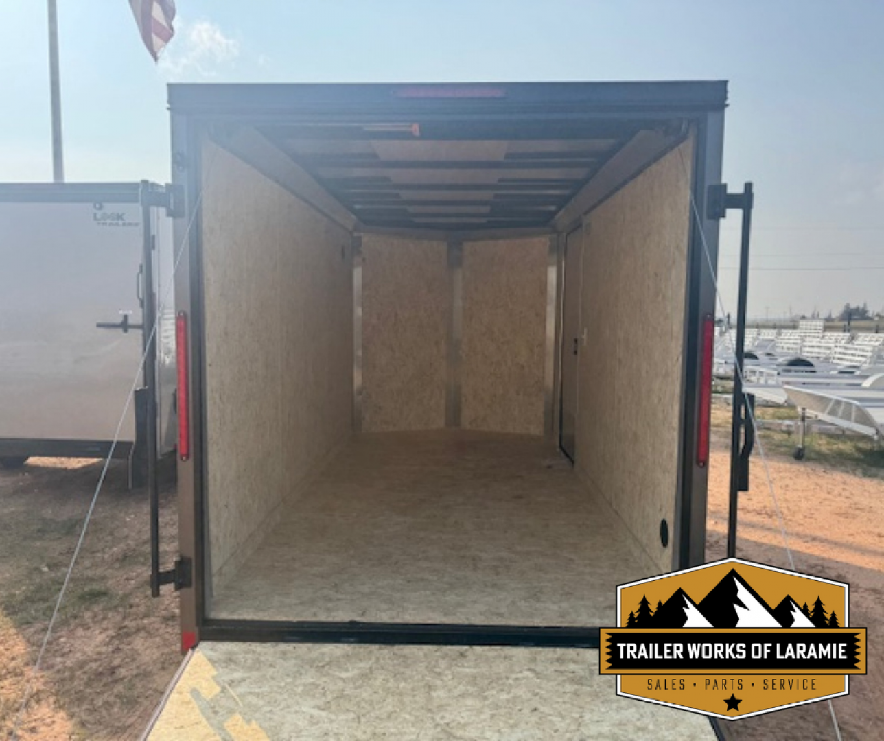 New 2026 Look Trailers 6 x 12 3K ST DLX Single Axle Enclosed Trailers- Charcoal