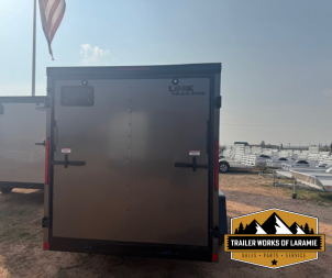 New 2026 Look Trailers 6 x 12 3K ST DLX Single Axle Enclosed Trailers- Charcoal