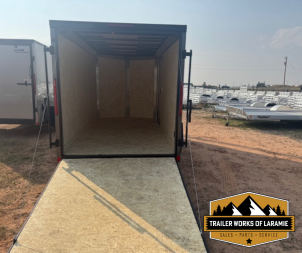 New 2026 Look Trailers 6 x 12 3K ST DLX Single Axle Enclosed Trailers- Charcoal