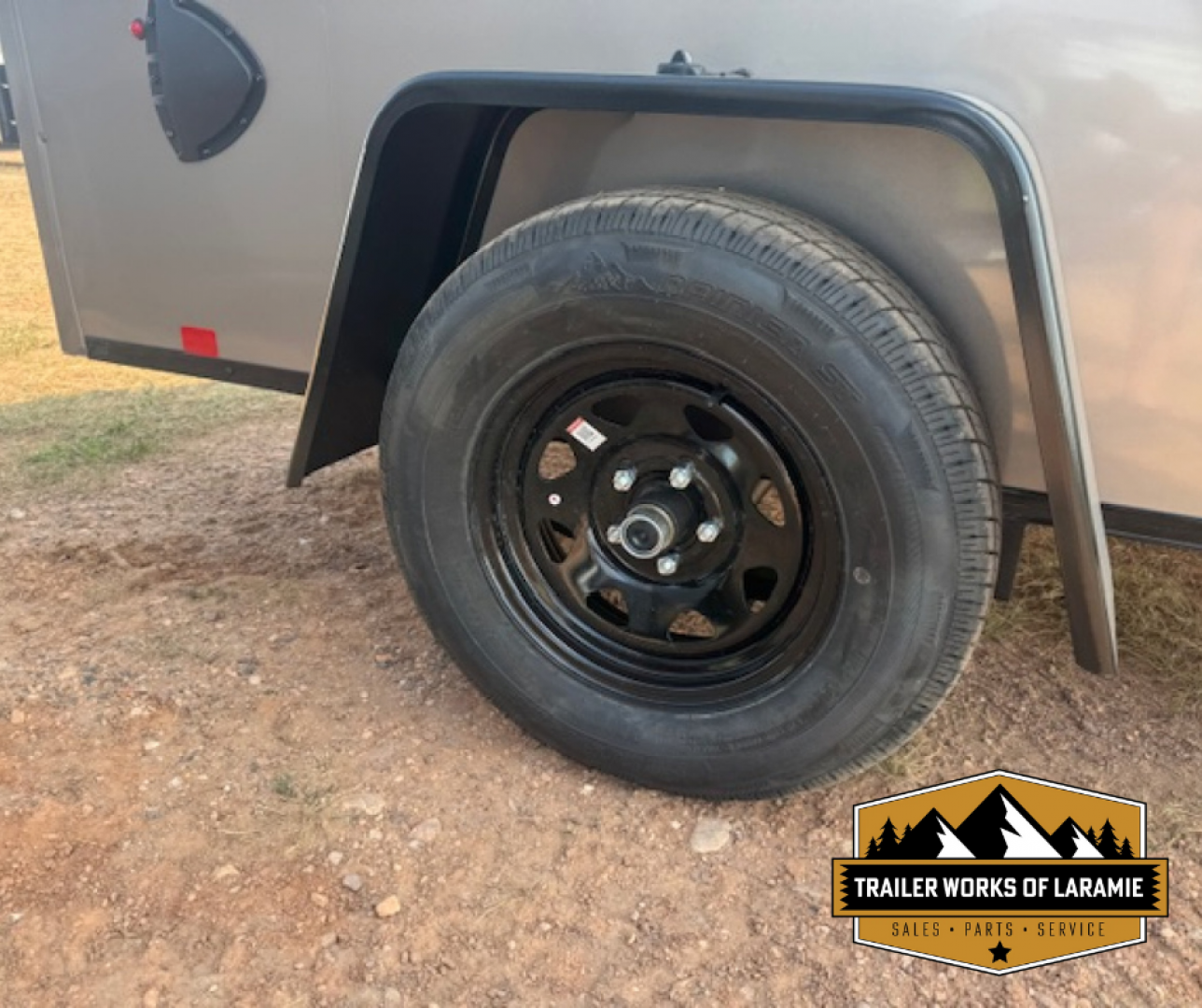 New 2025 Look Trailers 6x10 ST DLX BLACK OUT PACKAGE- +6" TALLER- SCREWLESS SIDES-Pewter