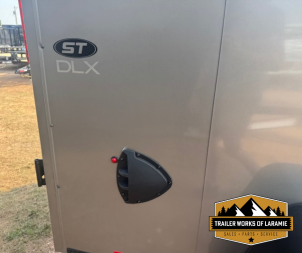 New 2025 Look Trailers 6x10 ST DLX BLACK OUT PACKAGE- +6" TALLER- SCREWLESS SIDES-Pewter