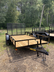 New 2025 Long Run Trailers 6'4'x12' 4' gate Utility Trailer