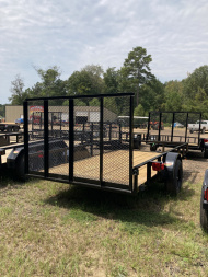New 2025 Long Run Trailers 6'4'x12' 4' gate Utility Trailer