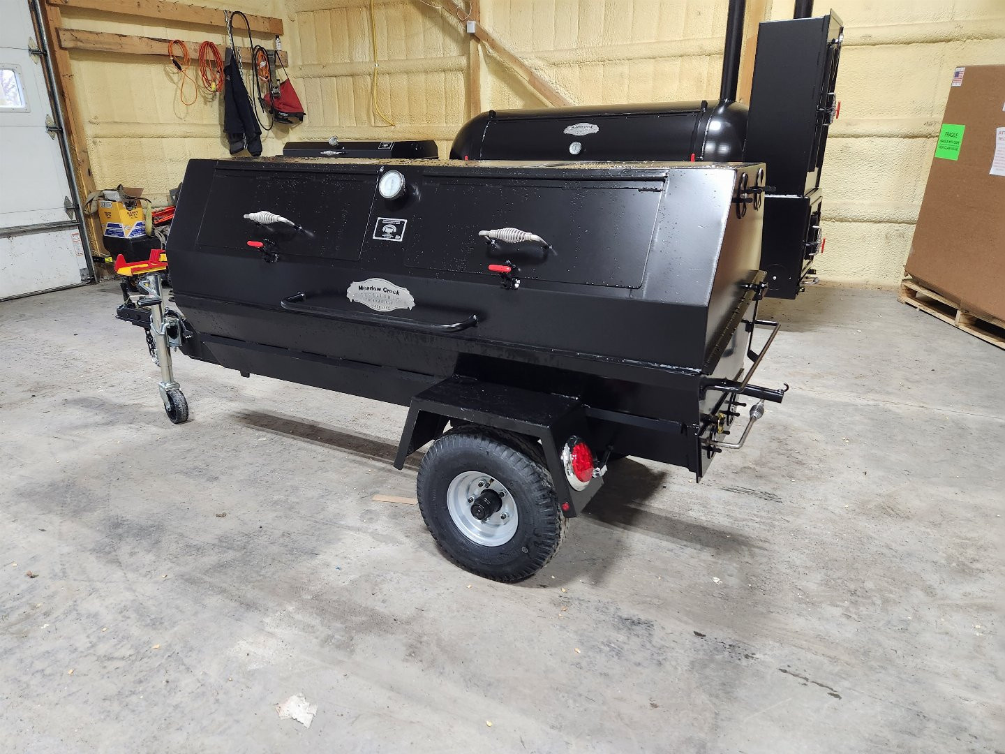 New 2025 MEADOW CREEK PR72T BBQ PIG ROASTER Trailer