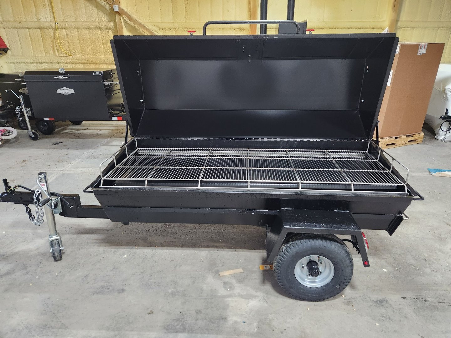 New 2025 MEADOW CREEK PR72T BBQ PIG ROASTER Trailer