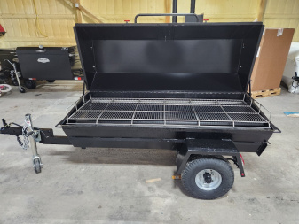 New 2025 MEADOW CREEK PR72T BBQ PIG ROASTER Trailer