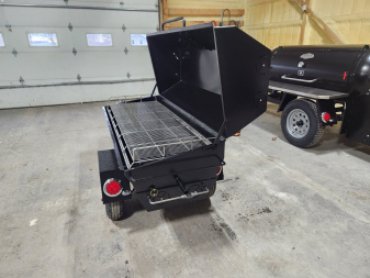 New 2025 MEADOW CREEK PR72T BBQ PIG ROASTER Trailer