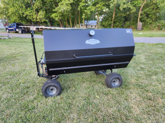 New 2025 Meadowcreek PR60 GAS PIG ROASTER BBQ Wagon