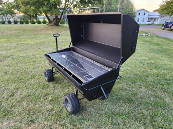 New 2025 Meadowcreek PR60 GAS PIG ROASTER BBQ Wagon