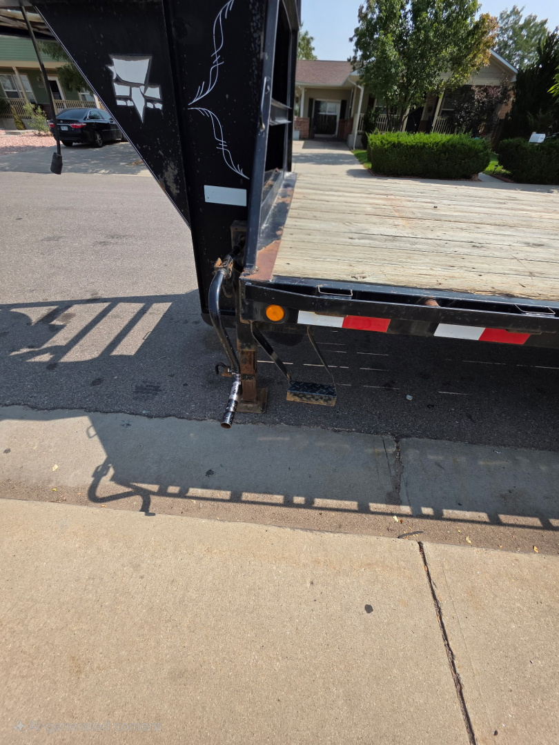 Used 2005 PJ Trailers 8.5-25 DECKOVER GOOSENECK