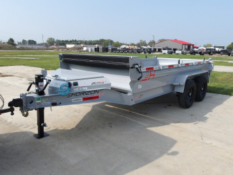 New 2026 Horizon Trailers LLC EZ7BP-19 X14' 7K Dump Trailer