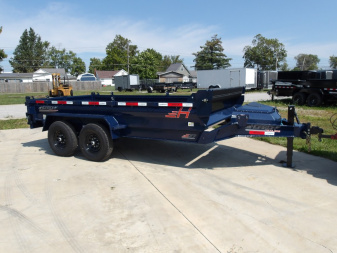 New 2026 Horizon Trailers LLC EZ7BP-19 X14' 7K Dump Trailer