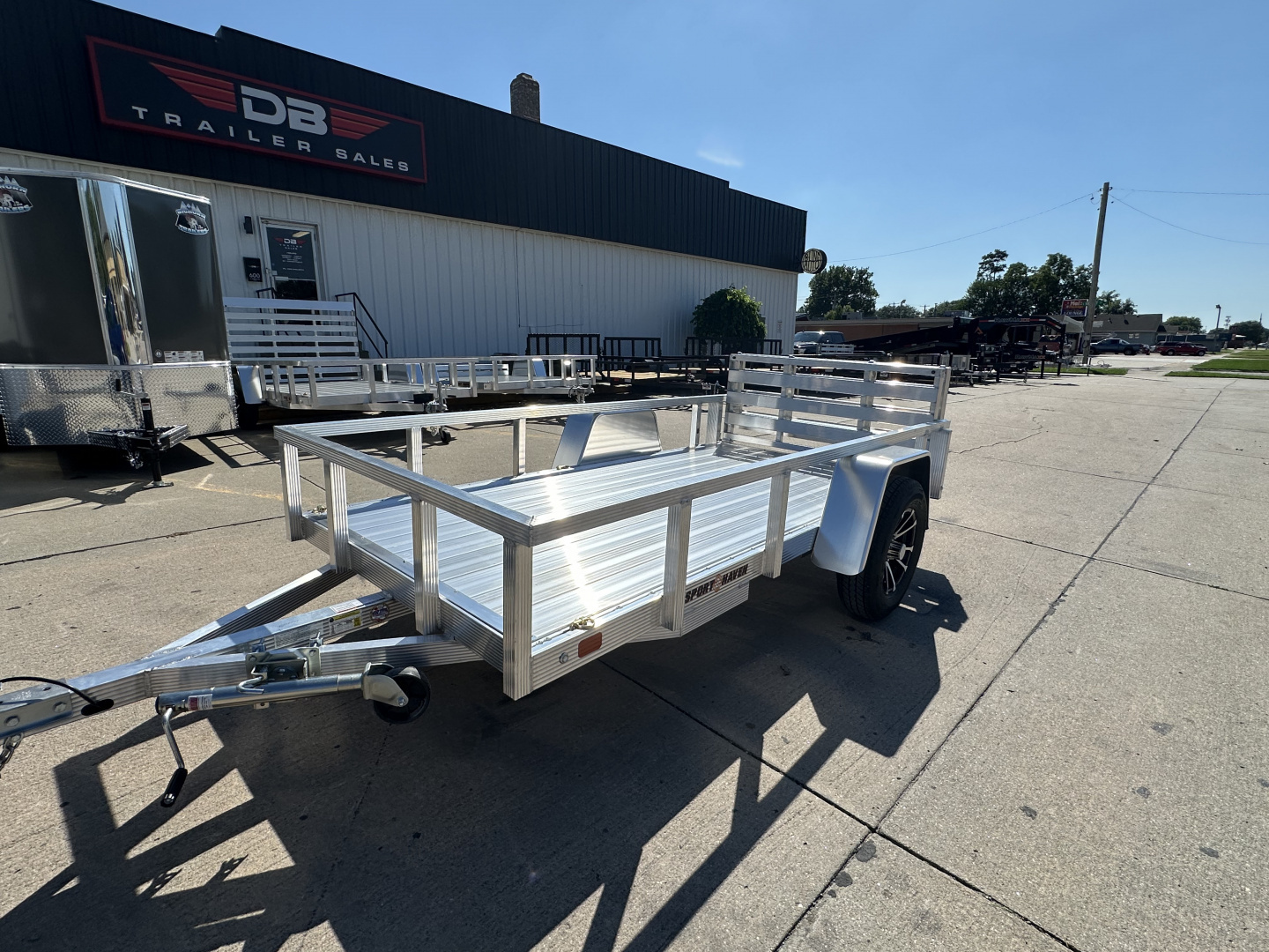 New 2026 Sport Haven AUT510D 5X10 Utility Trailer
